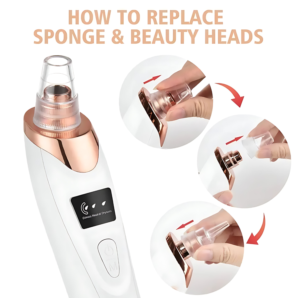 ZYLO Electric Blackhead Remover for Clear & Smooth Skin